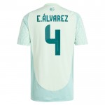 Günstige Fußballtrikots Mexiko Edson Alvarez 4 Auswärtstrikot 2024 Kurzarm